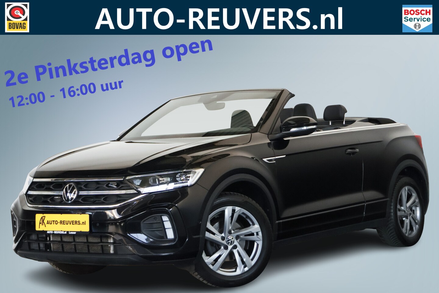 Volkswagen T-Roc Cabrio - 1.5 TSI R-Line / IQ-Light / Travelassist / Navi / CarPlay - AutoWereld.nl