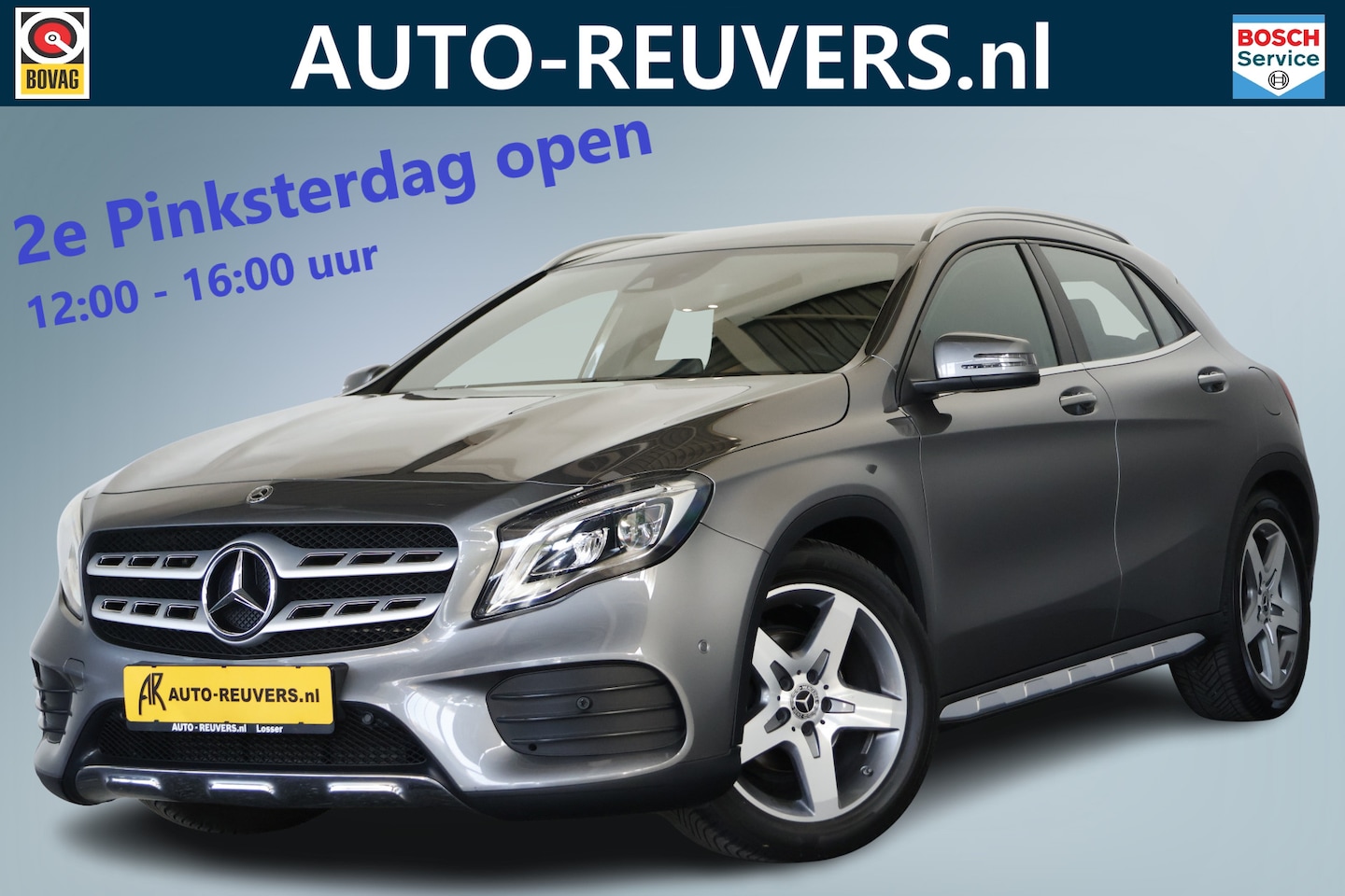 Mercedes-Benz GLA-Klasse - 180 Business Solution AMG / LED / Navi / Leder / Trekhaak / 4S band - AutoWereld.nl