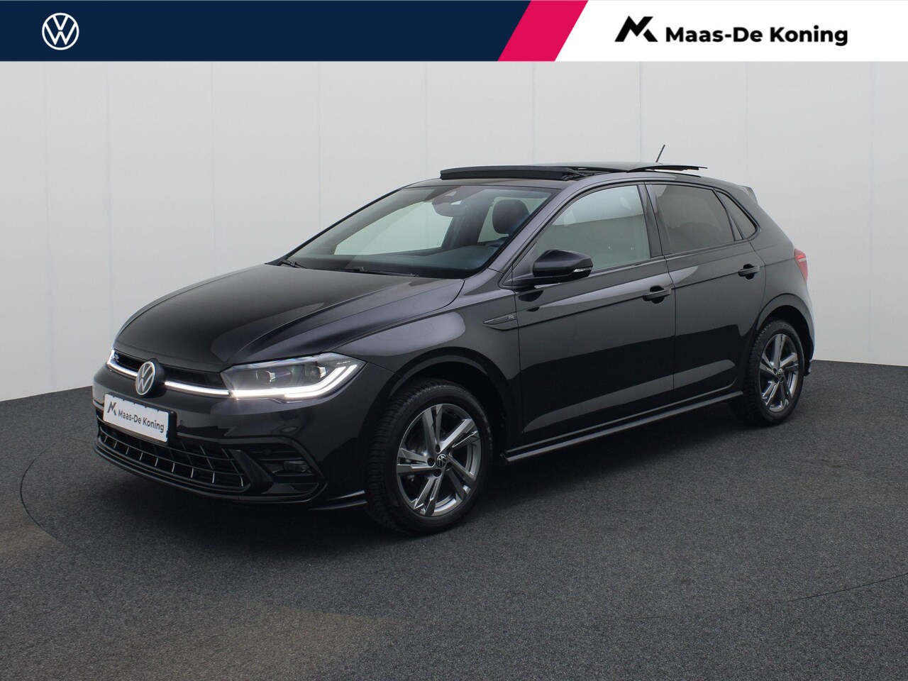 Volkswagen Polo - 1.0TSI/95PK R-Line DSG · Navigatie · Panoramadak · Camera + Parkeersensoren - AutoWereld.nl