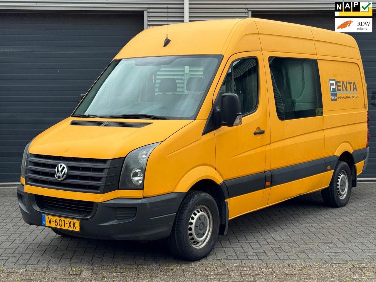 Volkswagen Crafter - 50 2.0 TDI L2H1 BM DC Multicab Airco/6BAK 2014 - AutoWereld.nl