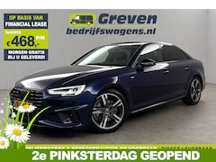 Audi A4 Limousine - 35 TFSI 150PK S-line Pano LED Sfeer Clima Cruise Navigatie PDC 18''LMV