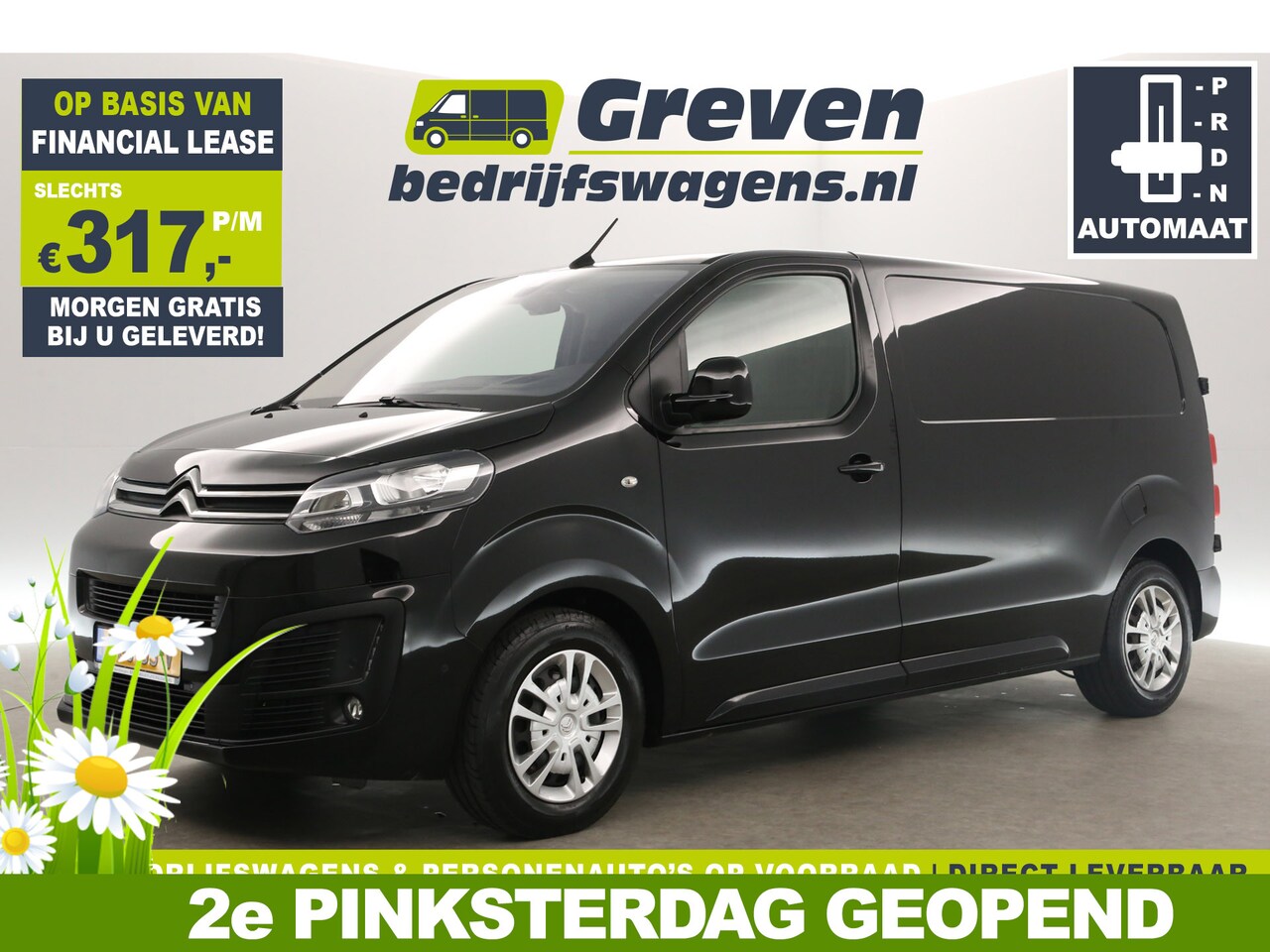 Citroën Jumpy - 2.0 BlueHDI L2H1 180PK Automaat Airco Cruise Camera Carplay Head-Up Navi PDC LED Elektrpak - AutoWereld.nl
