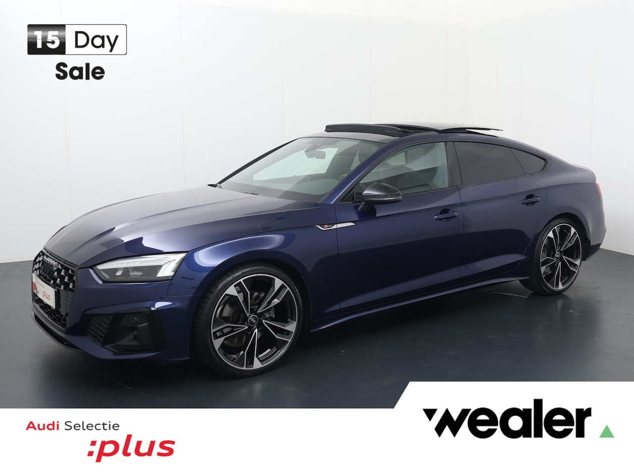 Audi A5 Sportback - S edition Competition 35 TFSI 110 kW / 150 pk 7 versn. S-tronic | Glazen schuif/kantel dak - AutoWereld.nl