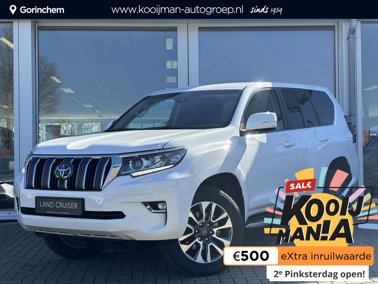 Toyota Land Cruiser - 2.8 D-4D-F Professional Window Van EXCL. BTW | BPM VRIJ | NEDERLANDSE LAND CRUISER | - AutoWereld.nl