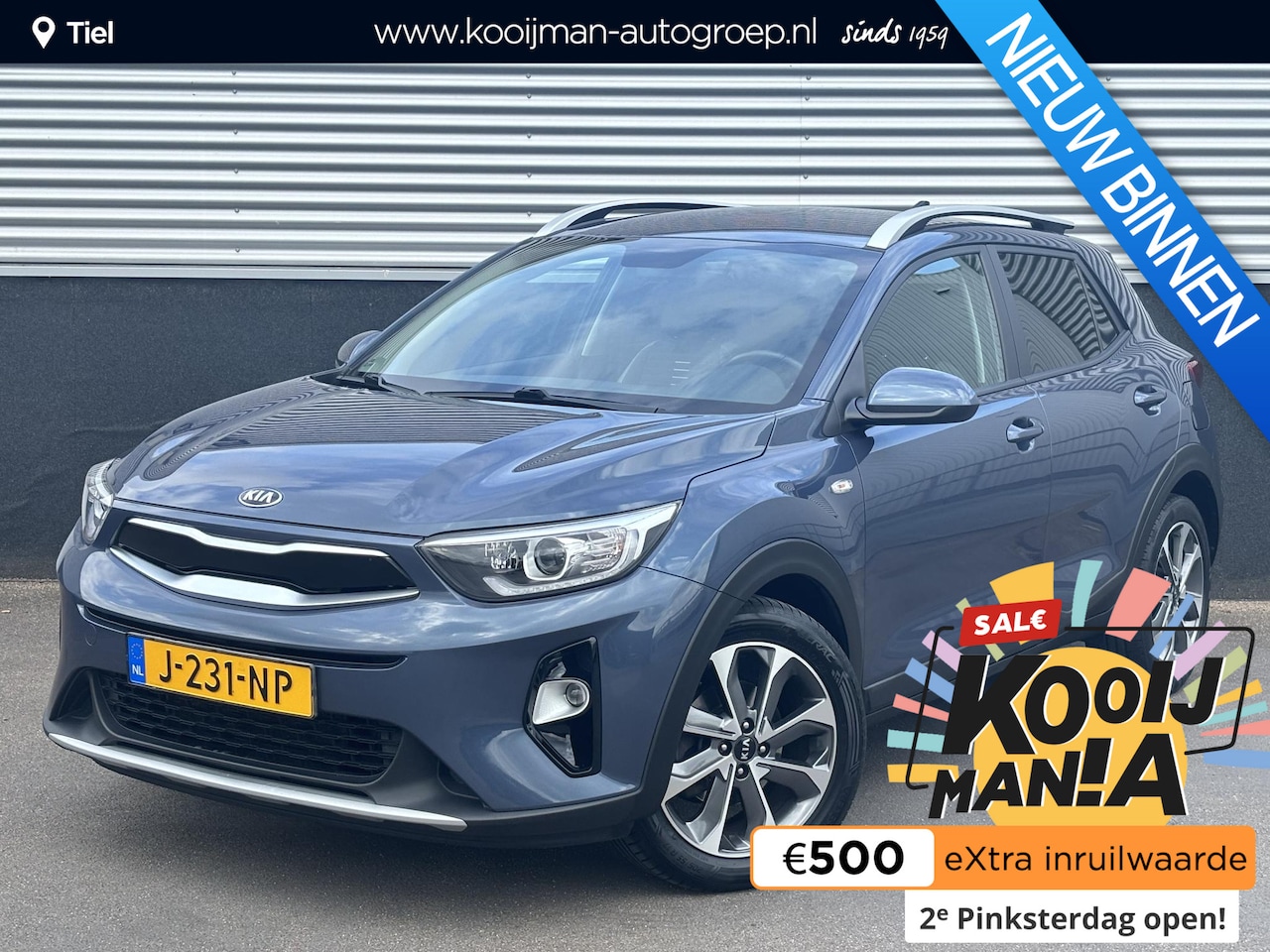 Kia Stonic - 1.0 T-GDi Sports Edition Nieuw geleverd, Dealer onderhouden, Achteruitrij camera, Apple Ca - AutoWereld.nl