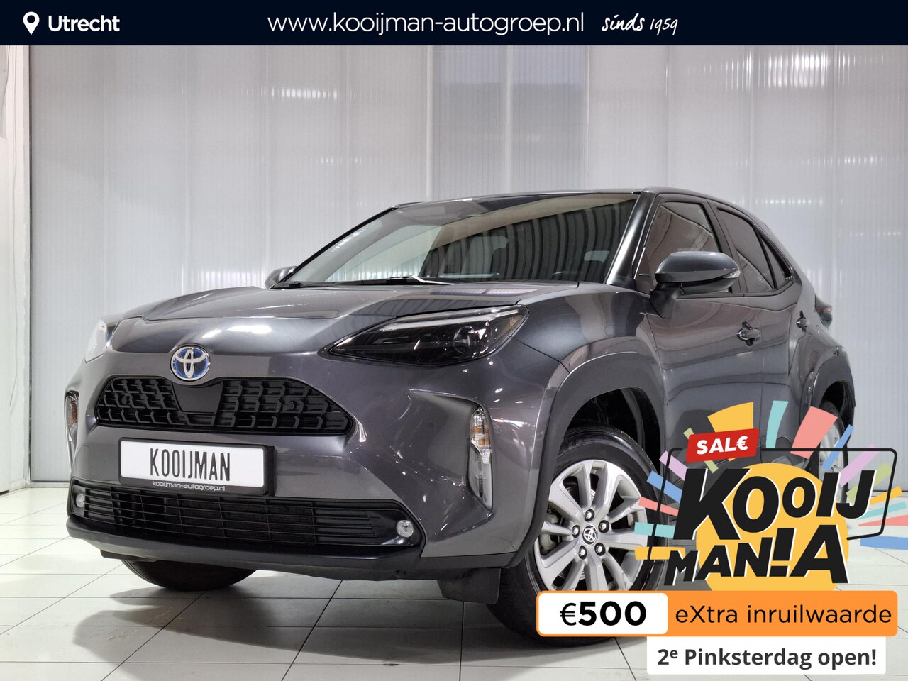 Toyota Yaris Cross - 1.5 Hybrid Dynamic edition | Parkeersensoren voor + achter | Smart key | Privacy glass | A - AutoWereld.nl