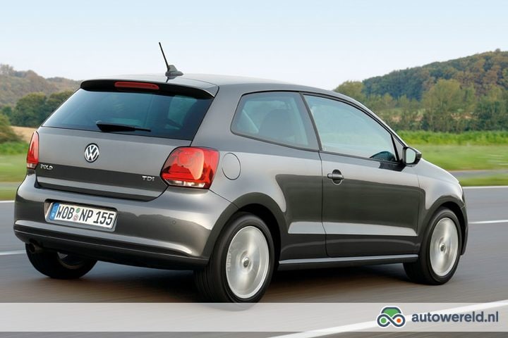 In Mew Mew Minimaal Technische gegevens: Volkswagen Polo - 1.2 TDI BlueMotion Comfortline - 3- deurs / Hatchback