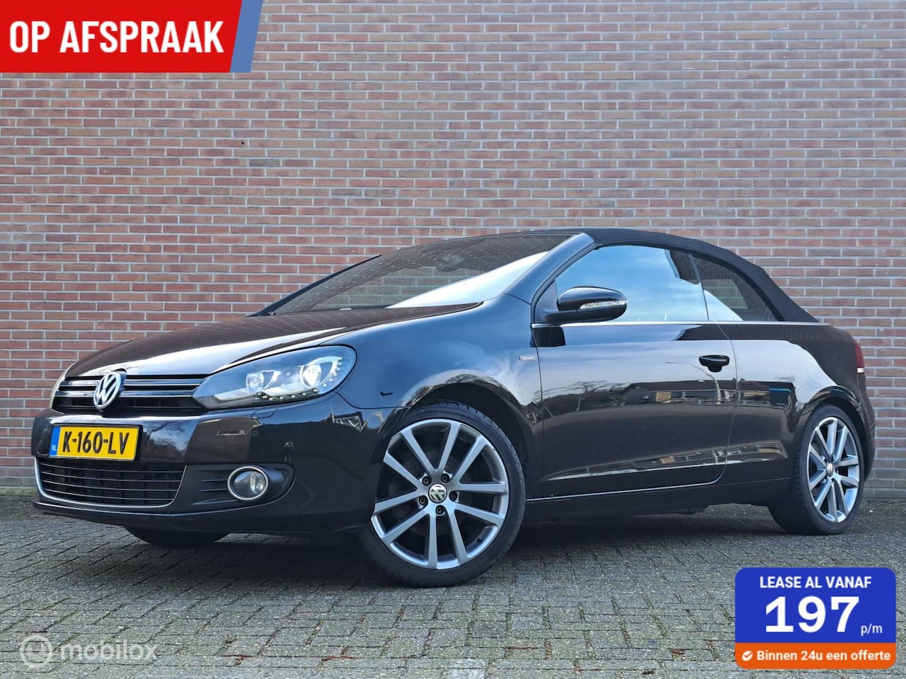 Volkswagen Golf Cabriolet - 1.4 TSI/LOUNGE/NAVI/STOELVERW! - AutoWereld.nl