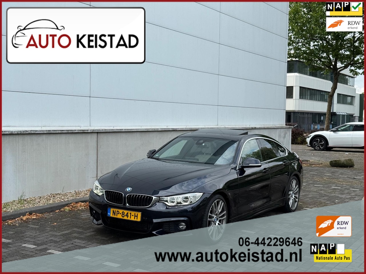 BMW 4-serie Gran Coupé - 430i HIGH EXECUTIVE LED/SCHUIFDAK/HEAD-UP! FULL OPTIONS - AutoWereld.nl