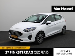 Ford Fiesta - 1.0 EcoBoost Hybrid Titanium | Cruise control | Parkeer sensoren | Bluetooth | Climate con