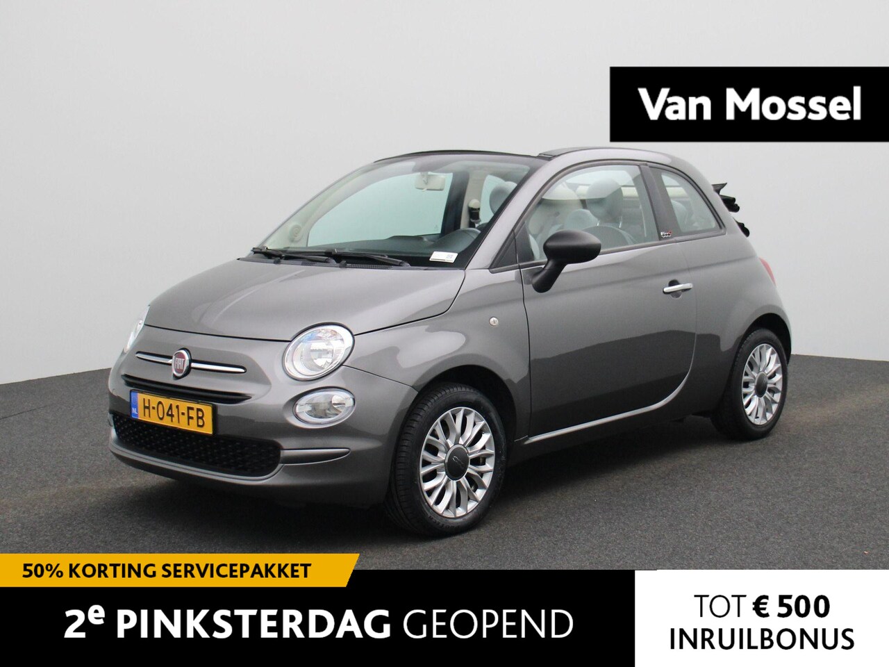 Fiat 500 C - 1.2 Young | CABRIO | NAVIGATIE | CRUISE CONTROL | LICHTMETALEN VELGEN | - AutoWereld.nl