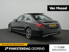 Mercedes-Benz C-klasse - 180 Business Solution AMG PANORAMADAK | AMG-PAKKET | VIRTUEEL COCKPIT | STOELVERWARMING |