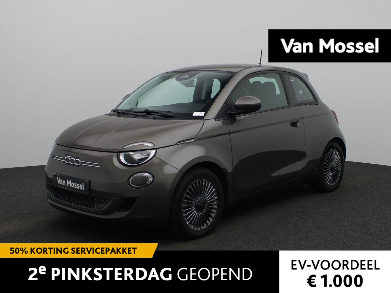 Fiat 500 - Icon 42 kWh | ACHTERUITRIJCAMERA | NAVIGATIE | CRUISECONTROL | PARKEERSENSOREN | STOELVERW - AutoWereld.nl