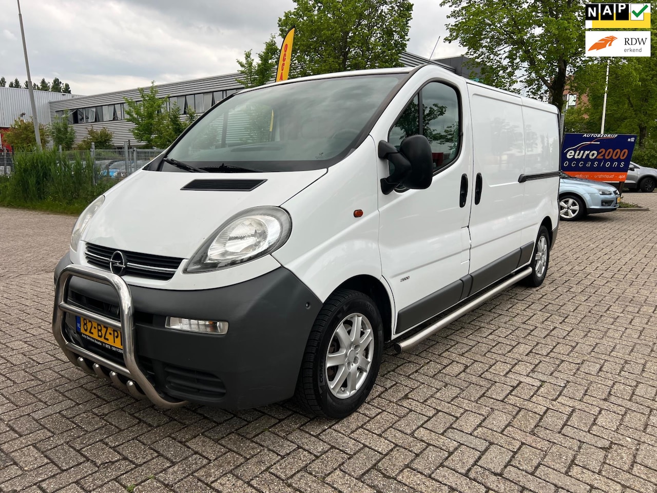 Opel Vivaro - 1.9 CDTI L2H1 - Airco - 3Zits - Dubbele schuifdeuren - AutoWereld.nl