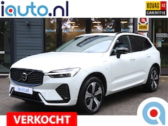 Volvo XC60 - 2.0 T6 Plug-in hybrid AWD Plus Dark Pano/LED/ACC/Leder/Elek. sportstoelen+mem/Keyless/360C