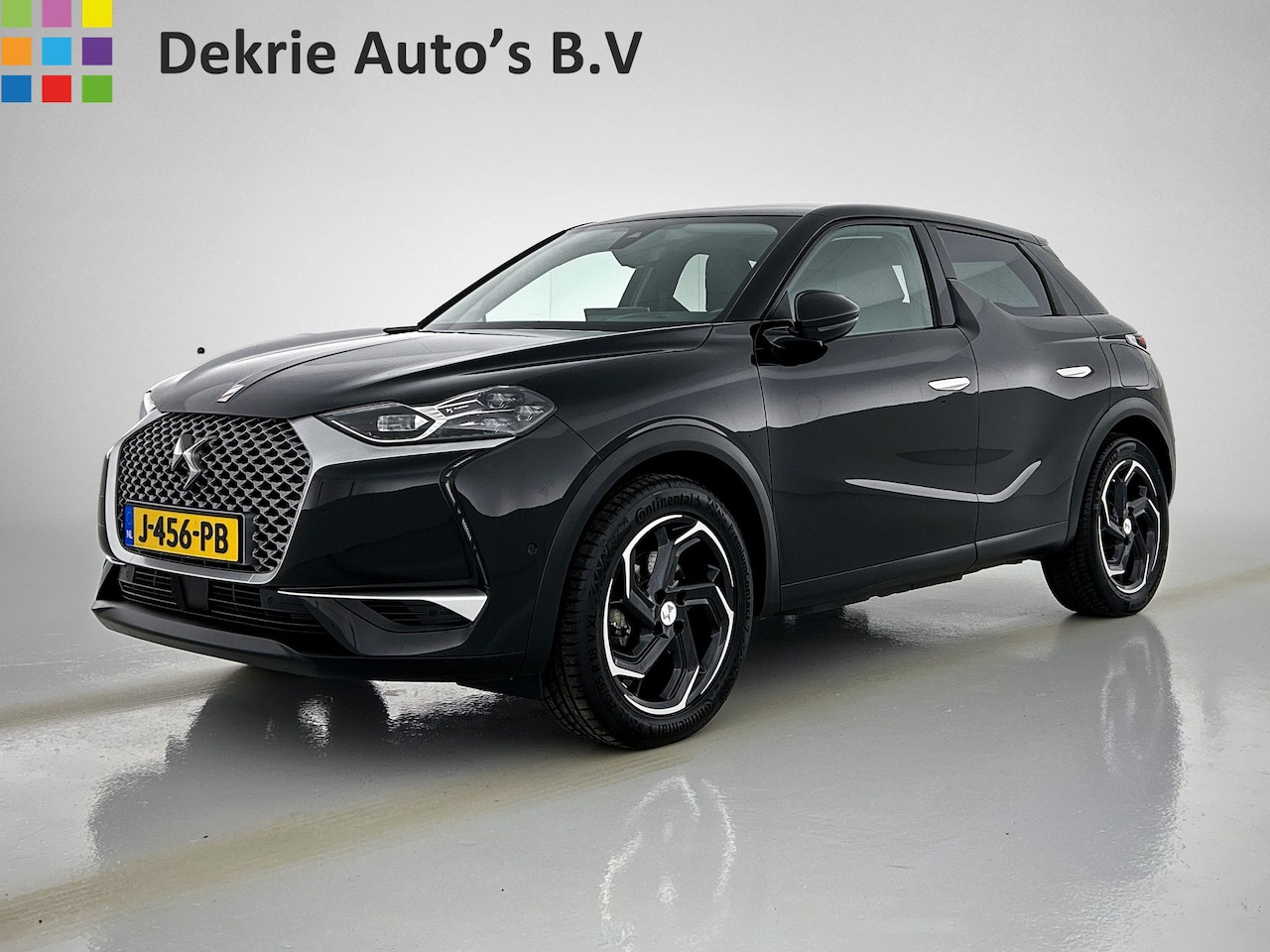 DS 3 Crossback - E-Tense Grand Chic 50 kWh 100% EV. / Leder +Stoelverwarming / Navigatie / Safety Pack / Ap - AutoWereld.nl