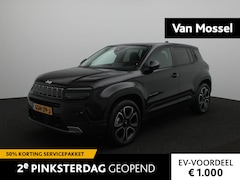 Jeep Avenger - Summit 54 kWh | Led Verlichting | 18'' lichtmetalen velgen | lederen stoelen |