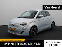 Fiat 500 - La Prima 42 kWh | 17 Inch LM Velgen | Kunstlederen Bekleding | Camera |