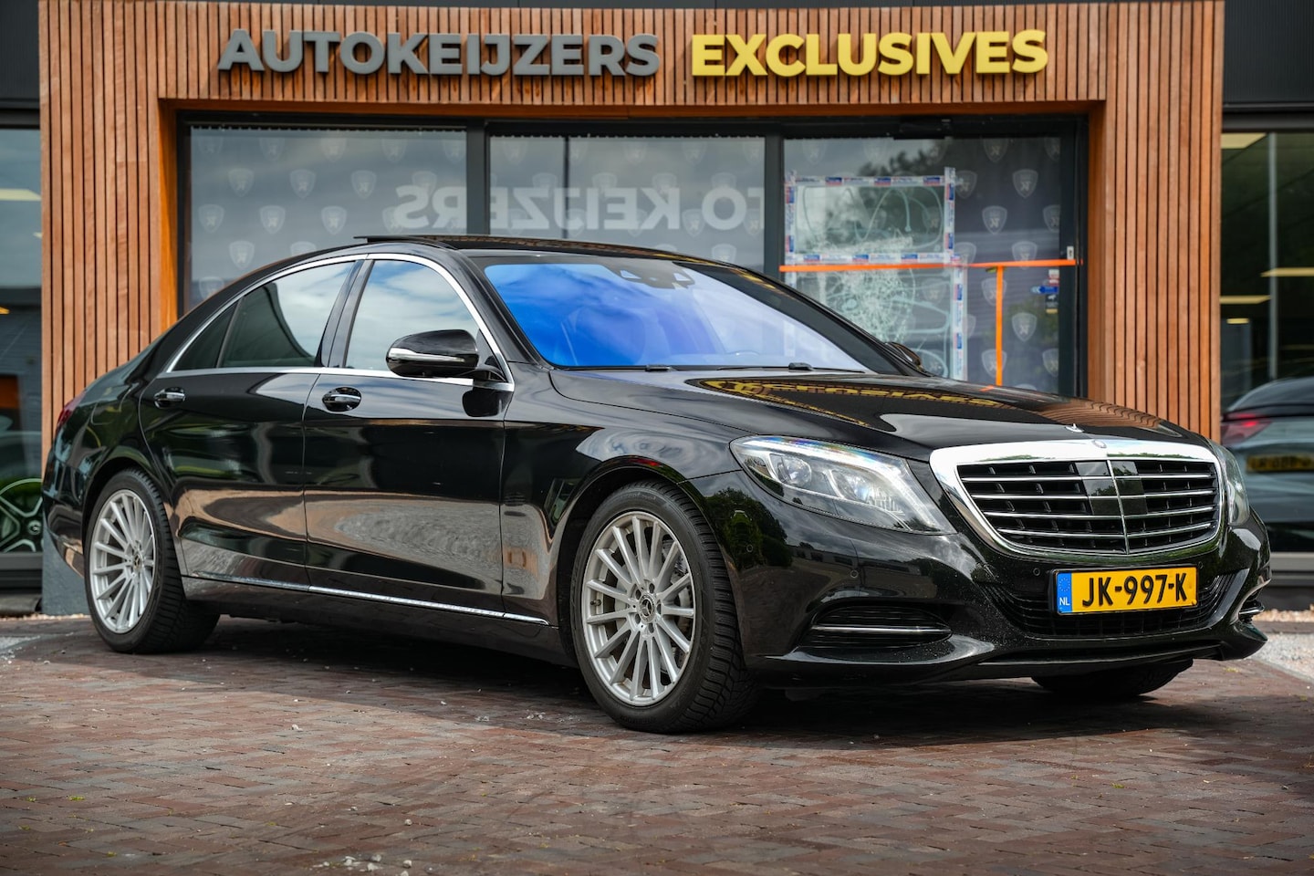 Mercedes-Benz S-klasse - 500 PLUG-IN HYBRID Lang Prestige Plus Panoramadak Luchtvering Adapt. Cruise Massage Burmes - AutoWereld.nl