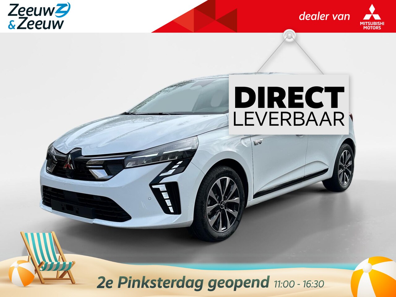 Mitsubishi Colt - 1.6 HEV Intense 8 jaar garantie  NU 3000,- VOORRAAD KORTING  CAMERA | CLIMATE | CRUISE | A - AutoWereld.nl