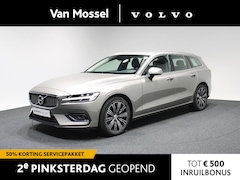 Volvo V60 - B4 Inscription | Trekhaak | Leder | Keyless | Stoel + stuurverwarming