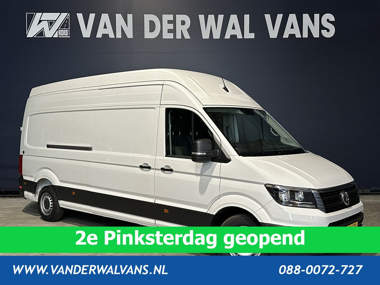 Volkswagen Crafter - 2.0 TDI 140pk L4H4 L3H3 Euro6 # Airco | 2x Zijdeur | Camera | Apple Carplay android auto, - AutoWereld.nl