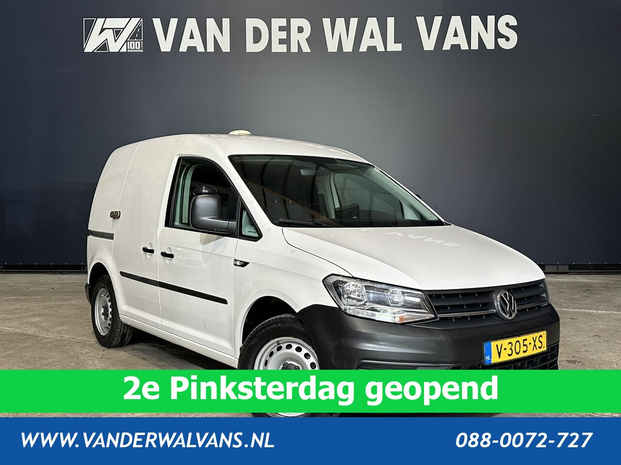 Volkswagen Caddy - 2.0 TDI L1H1 Euro6 # Airco | Navigatie | Camera | Cruisecontrol | Trekhaak | Apple Carplay - AutoWereld.nl