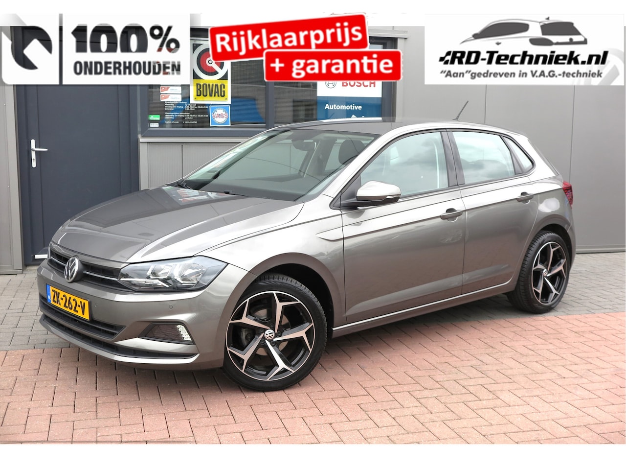Volkswagen Polo - 1.0 TSI Comfortline 1.0 TSI 95 PK Comfortline , Trekhaak , Stoelverwarming , Navigatie , Parkeersensoren , Cli - AutoWereld.nl