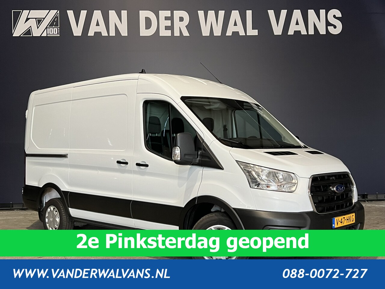 Ford Transit - 2.0 TDCI L2H2 Euro6 # Airco | Camera | LED | Cruisecontrol | Parkeersensoren | Verwarmde v - AutoWereld.nl
