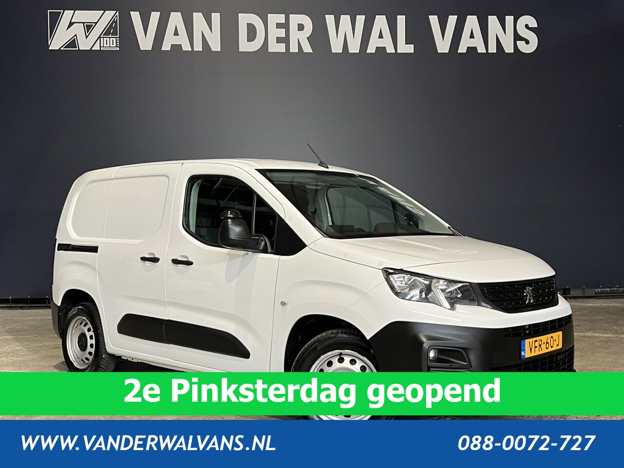 Peugeot Partner - 1.5 BlueHDI 102pk L1H1 inrichting Euro6 # Airco | Cruisecontrol | Trekhaak | Parkeersensor - AutoWereld.nl