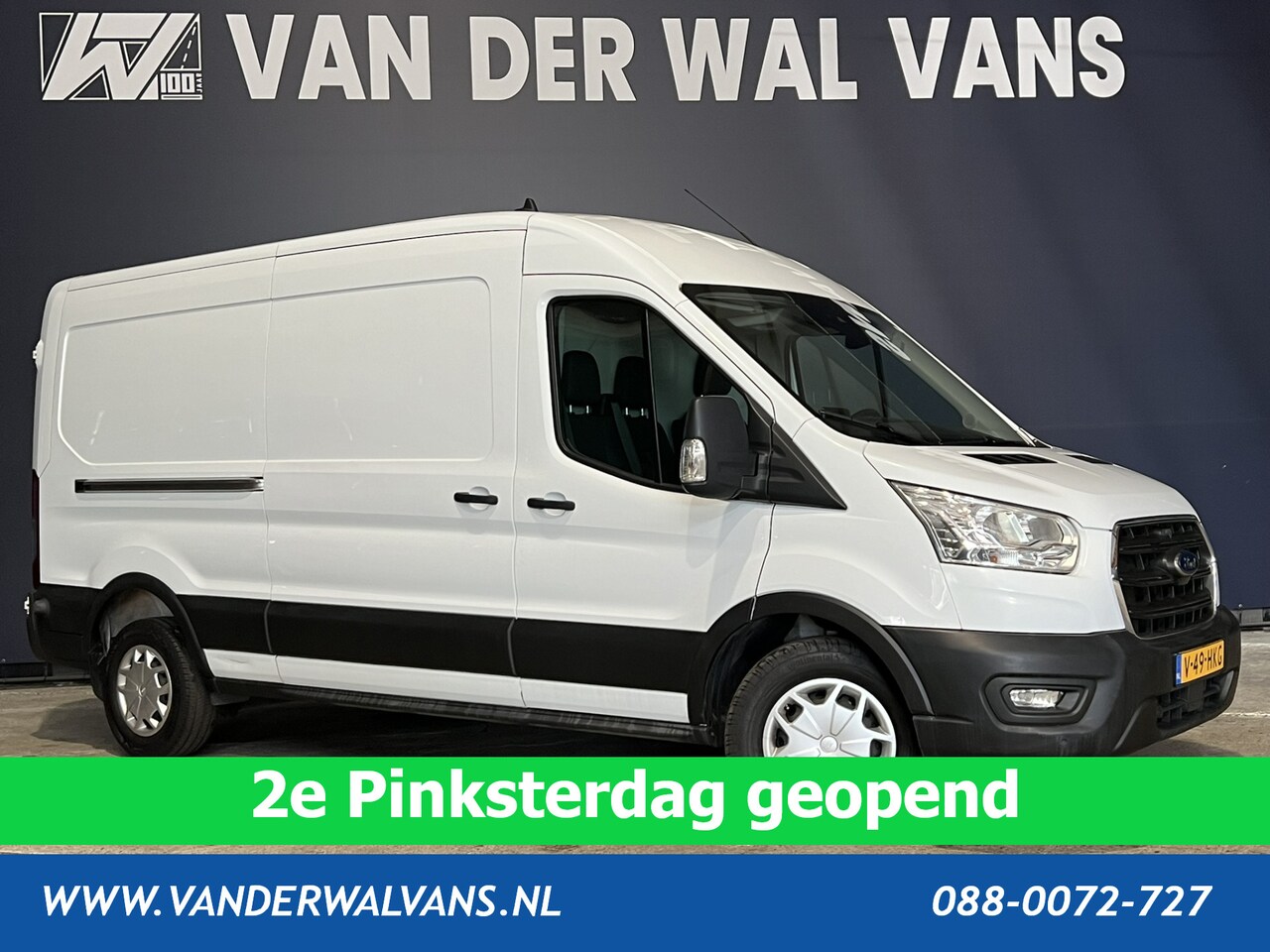 Ford Transit - 2.0 TDCI 130pk L3H2 Euro6 # Airco | Navigatie | Stoelverwarming | Camera | Apple Carplay | - AutoWereld.nl