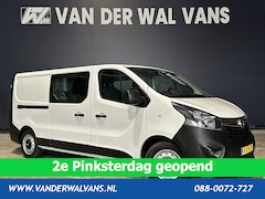 Opel Vivaro - 1.6 CDTI 125 pk L2H1 Dubbele Cabine Euro6 Airco | Navigatie | Camera | 5-Zits | Trekhaak c