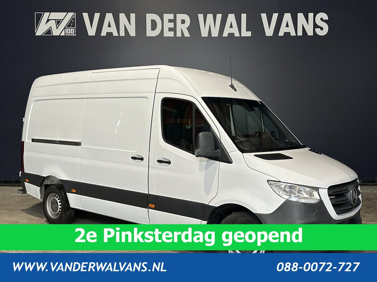 Mercedes-Benz Sprinter - 316 CDI 163pk 3500kg Trekhaak L2H2 Euro6 Airco | Camera | Apple Carplay | Android Auto Cru - AutoWereld.nl