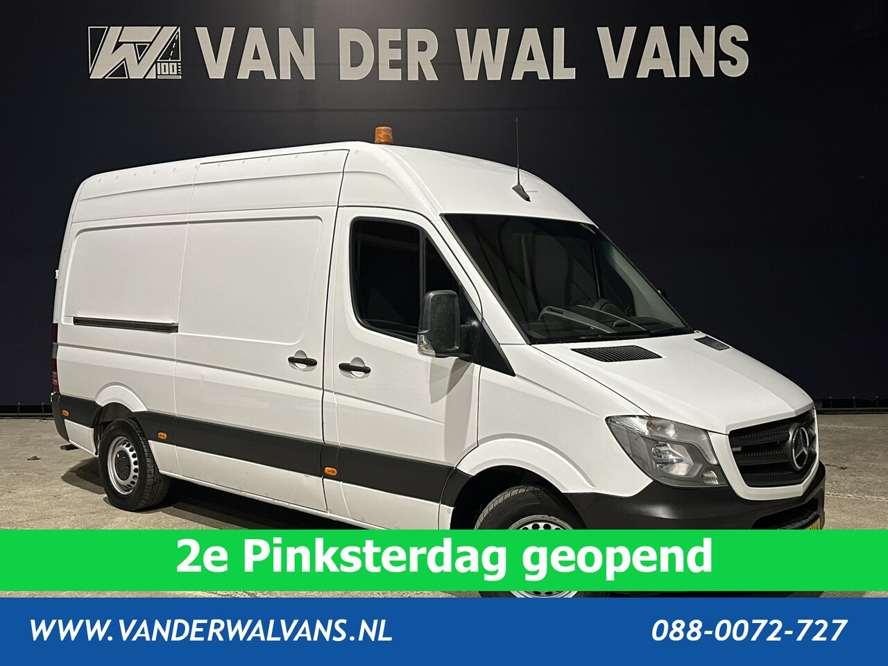 Mercedes-Benz Sprinter - 316 CDI 163 pk Automaat L2H2 inrichting Euro6 Airco | Omvormer | 2800kg Trekhaak | Camera - AutoWereld.nl