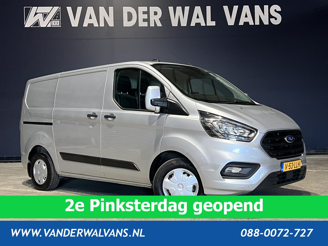 Ford Transit Custom - 2.0 TDCI 130 pk L1H1 inrichting Euro6 Airco | Camera | LED | Apple Carplay | Cruisecontrol - AutoWereld.nl