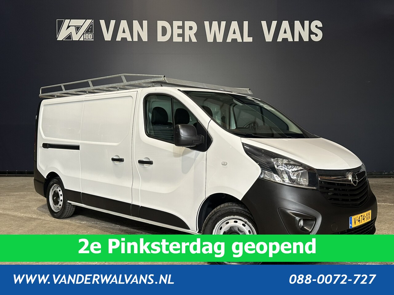 Opel Vivaro - 1.6 CDTI 125 pk L2H1 inrichting Euro6 Airco | Imperiaal | Trekhaak | Navigatie | Camera | - AutoWereld.nl