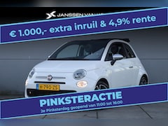 Fiat 500 C - 1.0 Hybrid Rockstar / Cabrio / Navigatie / Climate / 16'' velgen