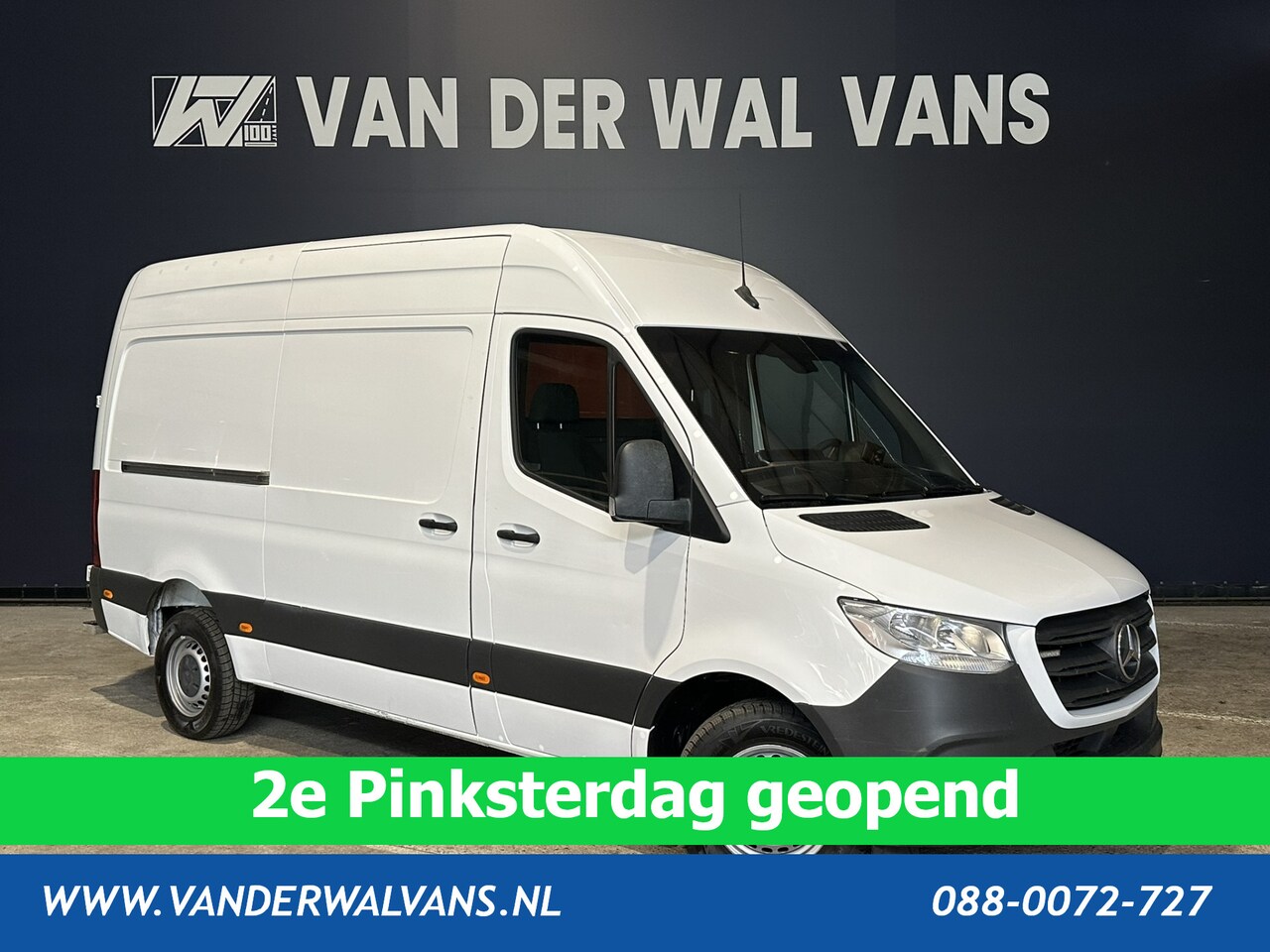 Mercedes-Benz Sprinter - 316 CDI 163 pk 3500kg Trekhaak L2H2 Euro6 Airco | Camera | Apple Carplay Cruisecontrol, An - AutoWereld.nl