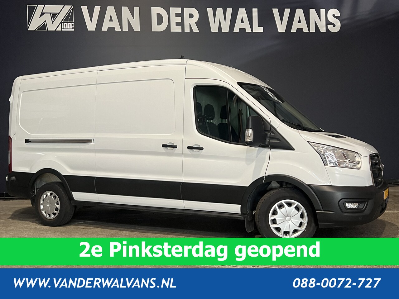 Ford Transit - 2.0 TDCI 131pk L3H2 Euro6 Airco | Camera | Navigatie | Apple Carplay | Android Auto Cruise - AutoWereld.nl