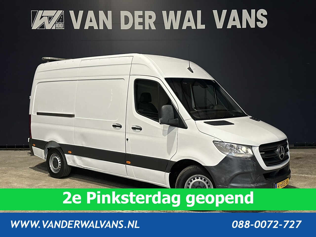 Mercedes-Benz Sprinter - 316 CDI 164pk 3500kg Trekhaak L2H2 Inrichting Euro6 ** Airco | Camera | Apple Carplay Andr - AutoWereld.nl