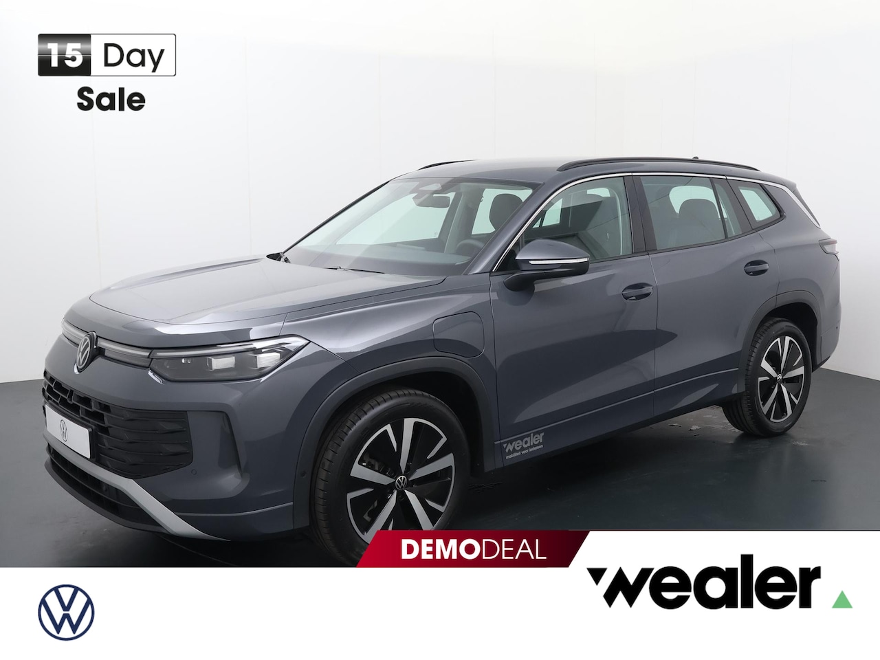 Volkswagen Tayron - 1.5 eHybrid 150kW / 204pk Life Edition DSG | Stoel- & stuurwielverwarming | Navigatie | LE - AutoWereld.nl