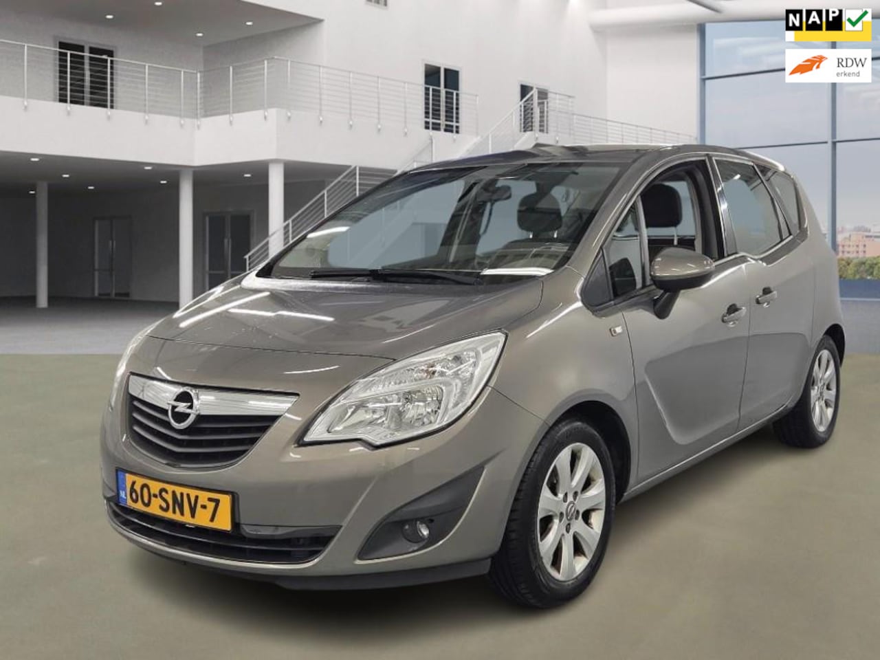 Opel Meriva - 1.4 Turbo Edition|LAGE KM MET NAP|AIRCO|CRUISE|TOPONDERHOUDEN|3XSLEUTELS - AutoWereld.nl