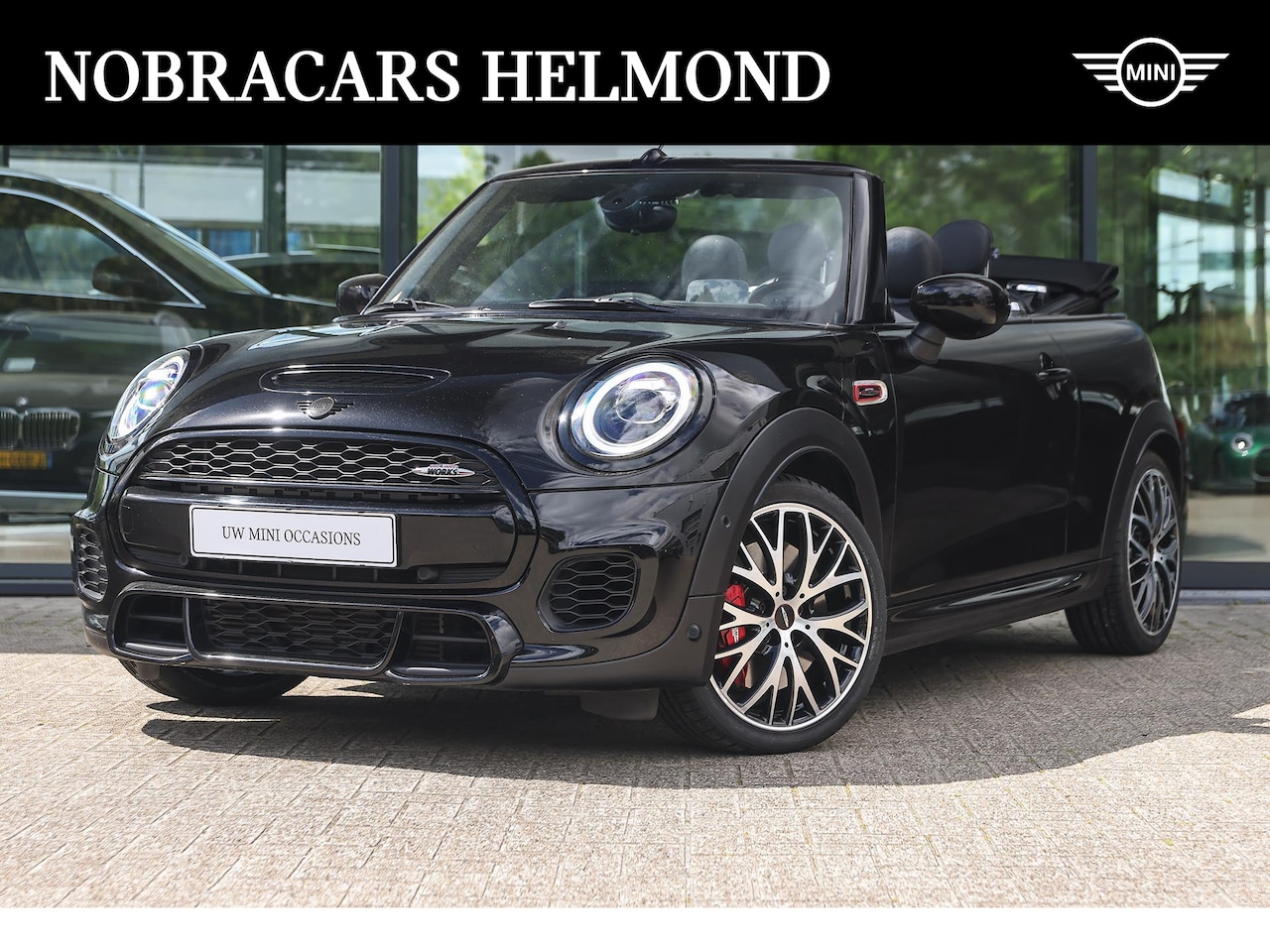 MINI Cabrio - John Cooper Works Chili Automaat / Achteruitrijcamera / Comfort Access / Head-Up / Stoelve - AutoWereld.nl