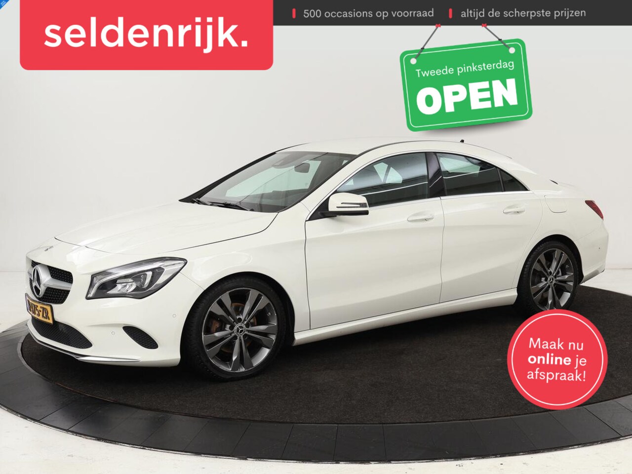 Mercedes-Benz CLA-Klasse - 180 Urban | Stoelverwarming | Sportstoelen | Navigatie | Park Assist | Full LED | Half led - AutoWereld.nl