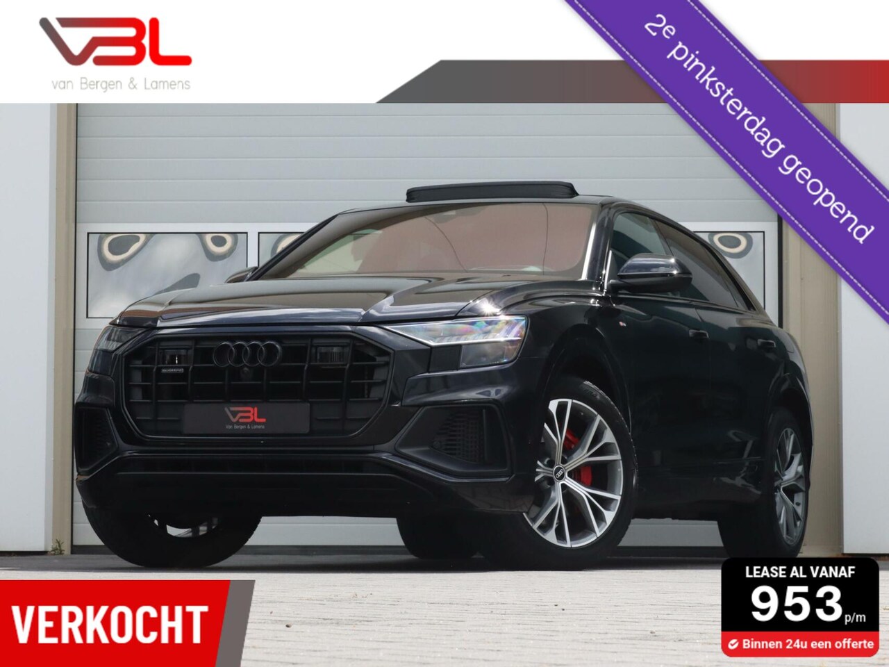 Audi Q8 - 60 TFSI-e 462PK Quattro Pro Line S Competition | Full options - AutoWereld.nl
