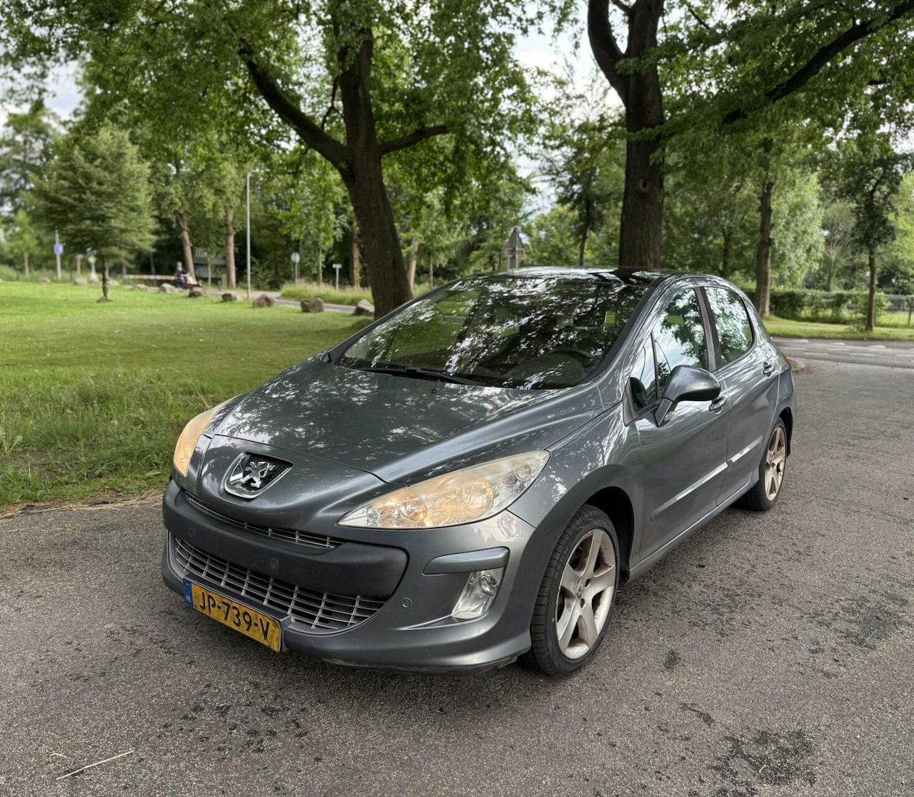 Peugeot 308 - 1.6 VTI 16V 5-DRS AUTOMAAT 2008 Grijs NIEUWE APK - AutoWereld.nl