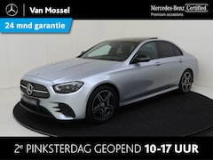 Mercedes-Benz E-klasse - 200 Business Solution AMG / Stoelverwarming / Achteruitrijcamera / Night-Pakket / Panorama