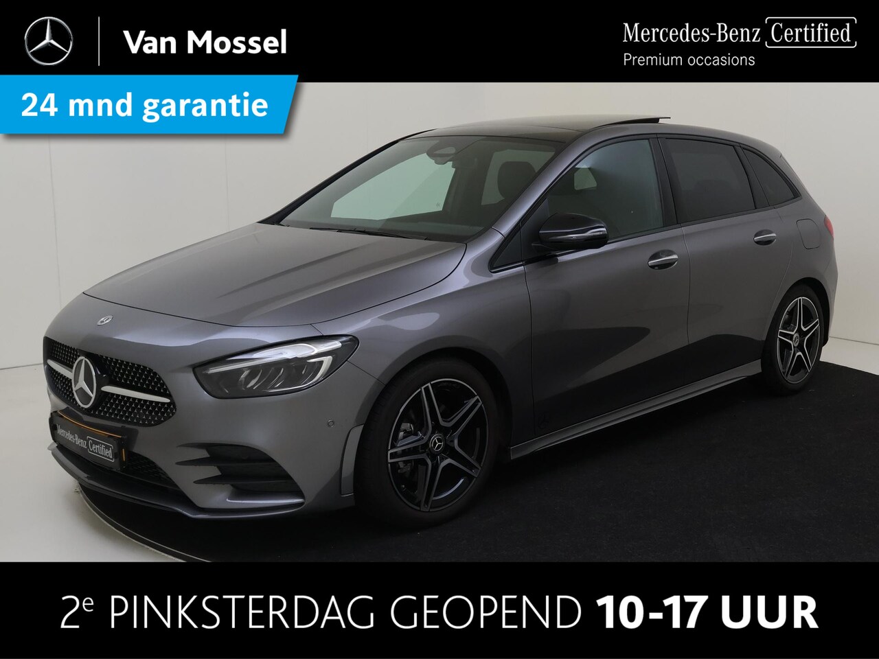 Mercedes-Benz B-klasse - 180 AMG Line / Stoelverwarming / Achteruitrijcamera / Panorama-schuifdak / - AutoWereld.nl
