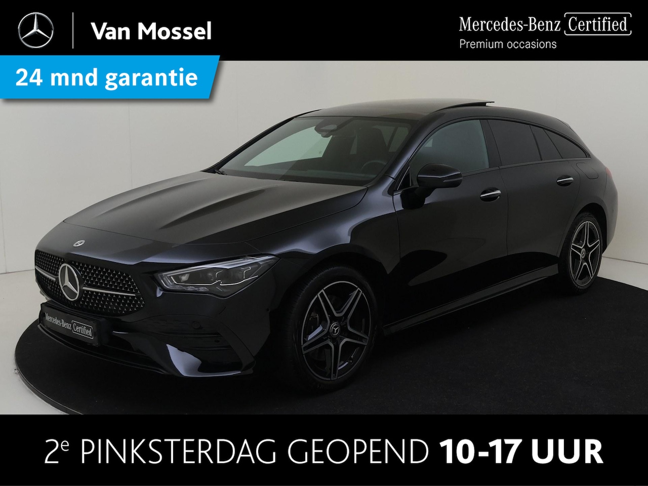 Mercedes-Benz CLA-klasse Shooting Brake - 250 e AMG Line / Stoelverwarming / Achteruitrijcamera / Panorama-schuifdak / Night-Pakket - AutoWereld.nl