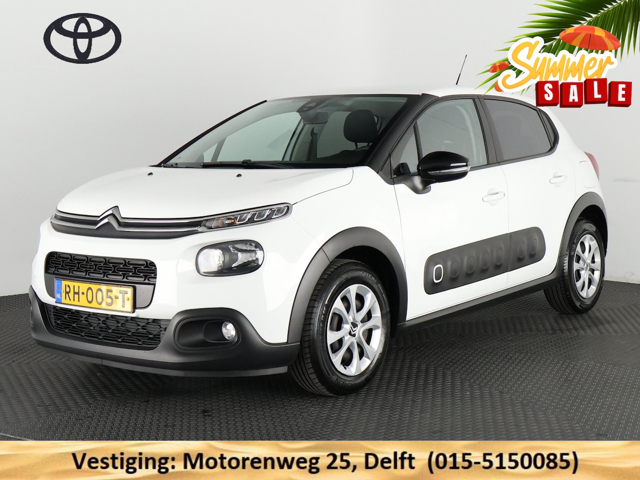 Citroën C3 - 1.6 BLUE HDI FEEL NAVI 100% ONDERHOUDEN BIJNA 2018. CLIMA .CRUISE - AutoWereld.nl